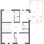 Планировка квартиры студии, 227 м2