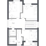Планировка квартиры студии, 163,5 м2