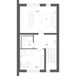 Планировка квартиры студии, 103,4 м2