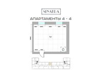 Планировка 1-комнатной квартиры, 37,9 м2