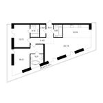 Планировка 3-комнатной квартиры, 102,93 м2