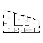 Планировка 3-комнатной квартиры, 119,9 м2