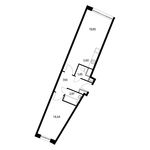 Планировка 2-комнатной квартиры, 51,2 м2