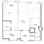 Планировка 1-комнатной квартиры, 88,6 м2