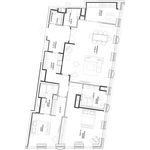 Планировка 2-комнатной квартиры, 176,6 м2