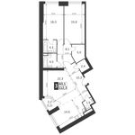 Планировка 3-комнатной квартиры, 112,3 м2