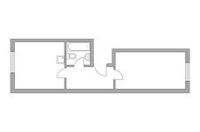 Планировка 1-комнатной квартиры, 36,9 м2