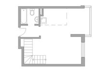 Планировка квартиры студии, 52,5 м2