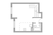 Планировка квартиры студии, 46 м2