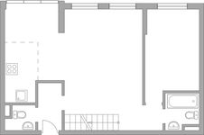 Планировка 2-комнатной квартиры, 76,1 м2