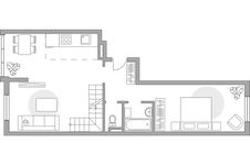 Планировка 2-комнатной квартиры, 69,4 м2