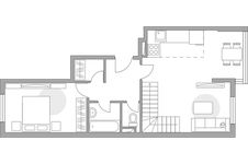 Планировка 2-комнатной квартиры, 68,6 м2