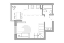 Планировка квартиры студии, 50,1 м2