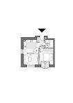 Планировка 1-комнатной квартиры, 35,23 м2