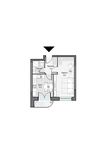 Планировка 1-комнатной квартиры, 35,94 м2