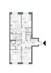 Планировка 3-комнатной квартиры, 96,16 м2