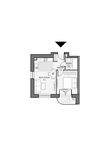 Планировка 1-комнатной квартиры, 35,76 м2