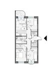 Планировка 3-комнатной квартиры, 79,61 м2