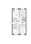 Планировка квартиры студии, 79,46 м2