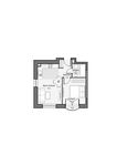 Планировка 1-комнатной квартиры, 36,56 м2