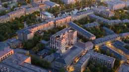 Планировка 1-комнатной квартиры, 76,5 м2