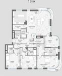 Планировка 5-комнатной квартиры, 459,4 м2