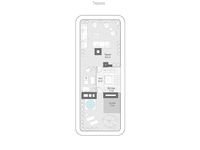 Планировка 2-комнатной квартиры, 473,8 м2