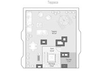 Планировка 4-комнатной квартиры, 515,1 м2