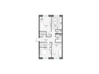 Планировка 3-комнатной квартиры, 79,46 м2