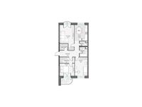 Планировка 3-комнатной квартиры, 81,06 м2