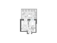 Планировка 1-комнатной квартиры, 44,13 м2