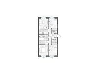 Планировка 3-комнатной квартиры, 78,46 м2