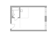 Планировка 1-комнатной квартиры, 35,9 м2