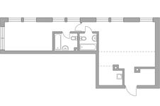 Планировка 2-комнатной квартиры, 57,3 м2