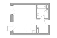 Планировка 1-комнатной квартиры, 32,01 м2