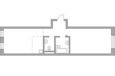 Планировка 2-комнатной квартиры, 59,13 м2