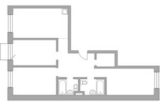 Планировка 3-комнатной квартиры, 87,93 м2