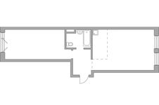 Планировка 2-комнатной квартиры, 60,4 м2