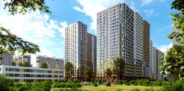Планировка 3-комнатной квартиры, 52,41 м2