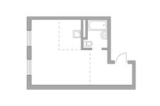 Планировка 3-комнатной квартиры, 52,4 м2
