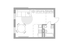 Планировка квартиры студии, 32,13 м2