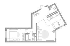 Планировка 2-комнатной квартиры, 62,27 м2