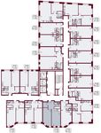 Планировка 1-комнатной квартиры, 55,8 м2
