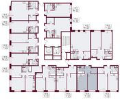 Планировка 1-комнатной квартиры, 47,7 м2