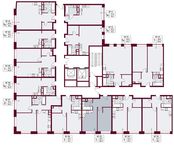 Планировка 1-комнатной квартиры, 46,9 м2