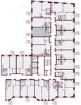 Планировка квартиры студии, 34,9 м2