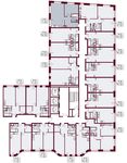 Планировка 1-комнатной квартиры, 58,4 м2