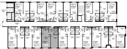 Планировка 2-комнатной квартиры, 46,67 м2