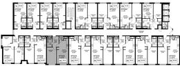 Планировка 2-комнатной квартиры, 46,12 м2