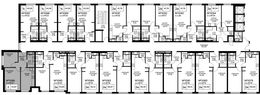 Планировка 2-комнатной квартиры, 46,16 м2